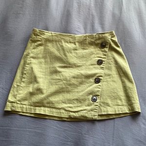 Harper Heritage Green Skirt With Zipper